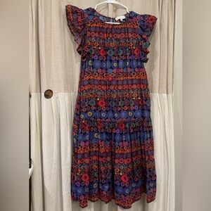Women’s floral midi dress size L